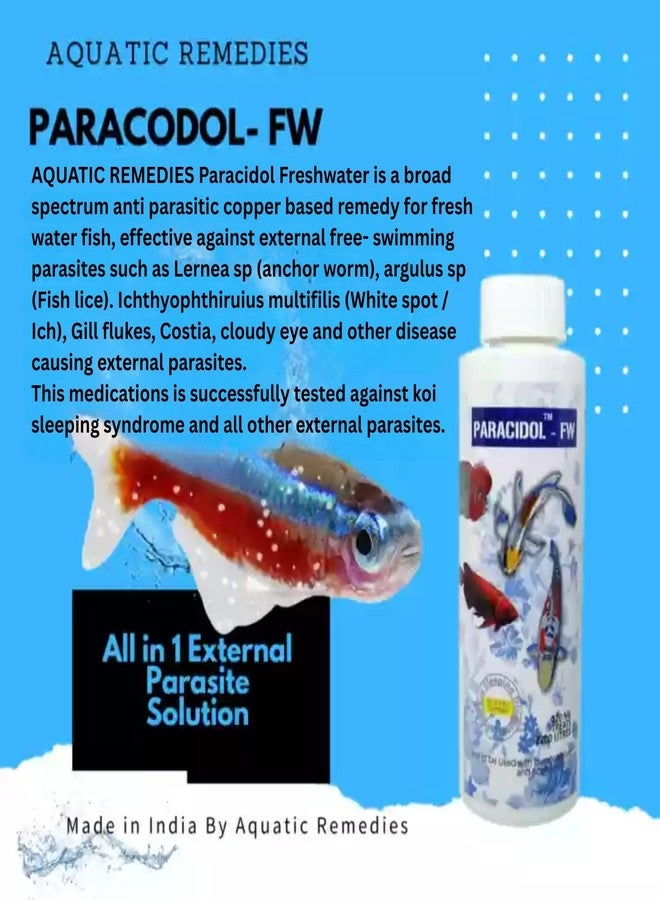 علاجات مائية (عبوة من قطعتين) باراسيدول-120 مل وباكتونيل-120 مل للمياه العذبة من بيتزلايف وورلد - Image 3